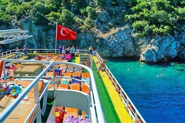 Marmaris to Dalyan Boat Trip: Iztuzu Turtle Beach, Mud Baths & Kaunos Tombs photo 3