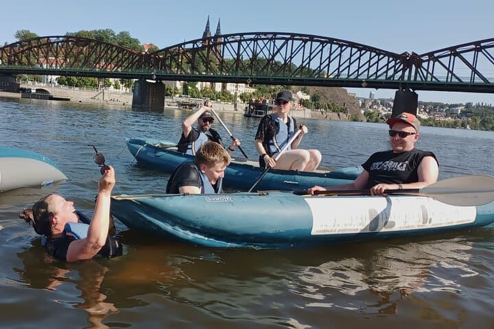 Paddle Prague’s Vltava: Canoe Tour Under Historic Bridges