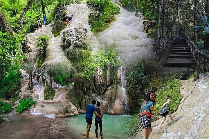 Sticky Waterfall Day Transfer from Chiang Mai — Bua Tong Falls & Chet Si Fountain