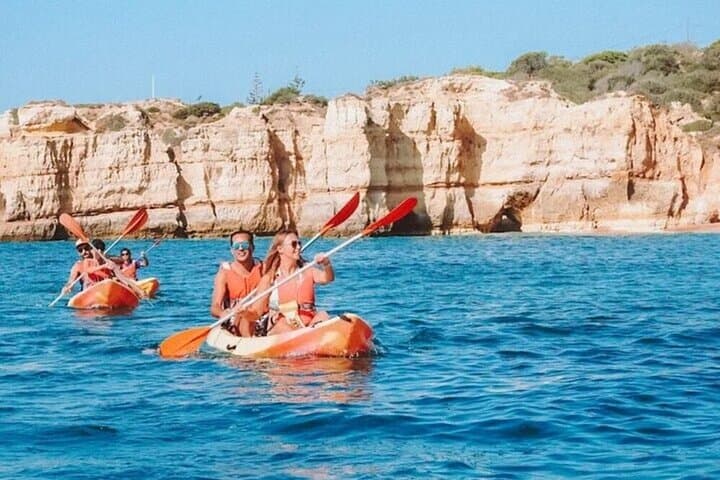 Jeep and Kayak Adventure Along Albufeira's Secret Beaches