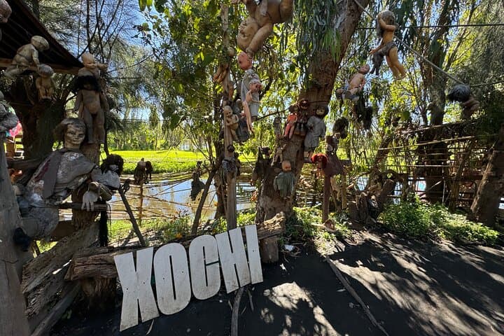 Xochimilco Canals Boat Tour: Doll Island & Ajolote (Axolotl) Shrine photo 2