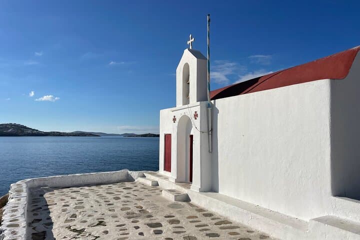 Private Mykonos Minibus Tour — Beaches, Delos Views & Ano Mera photo 5