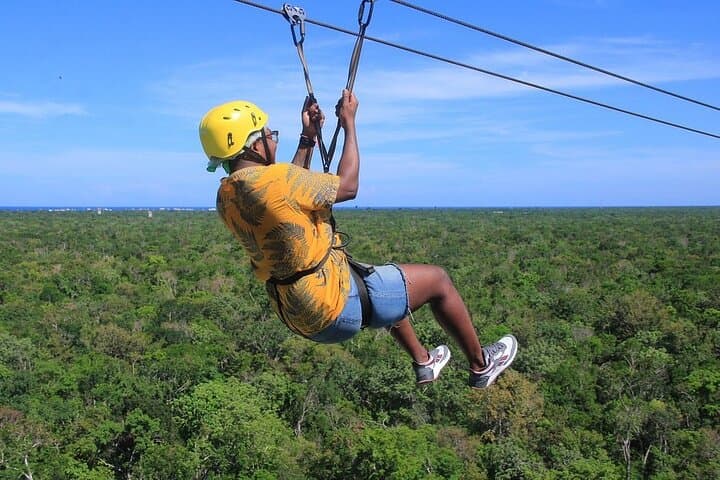 Tulum Eco-Park Adventure: ATV Circuit, Six Ziplines & Cenote Swim photo 5
