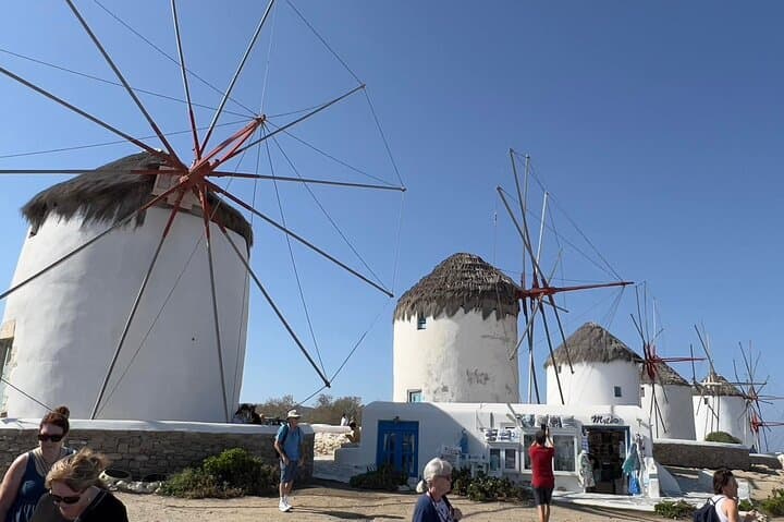 Mykonos Half-Day Private Shore Excursion — Town, Lighthouse & Agrari Beach