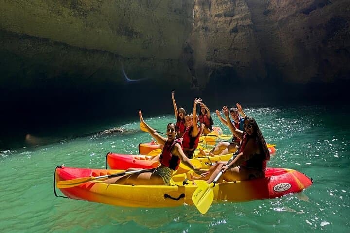 Benagil Kayak Adventure on a Catamaran from Portimão photo 4
