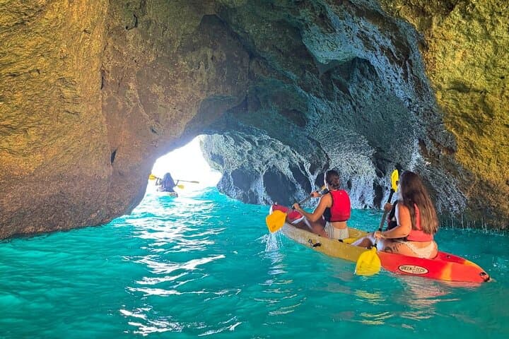 Benagil Kayak Adventure on a Catamaran from Portimão photo 3