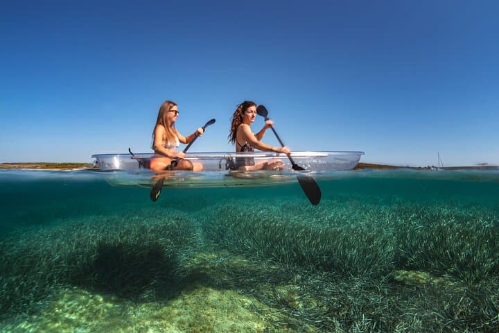 Clear-Kayak Exploration of Verudela Cave & Islands — Pula Transparent Kayak Tour photo 4