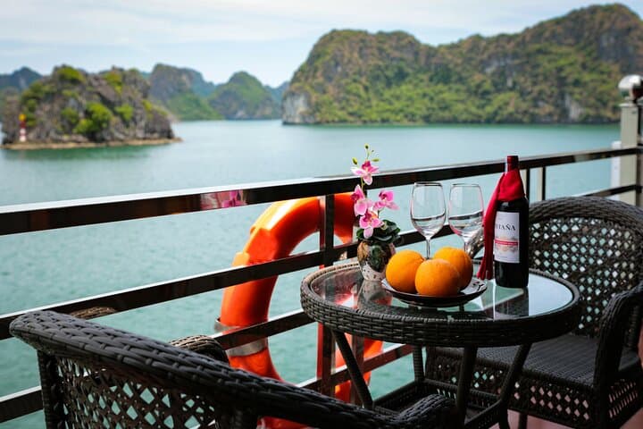 Premium 2-Day Halong & Lan Ha Bay Cruise with Private Balcony Cabin photo 4