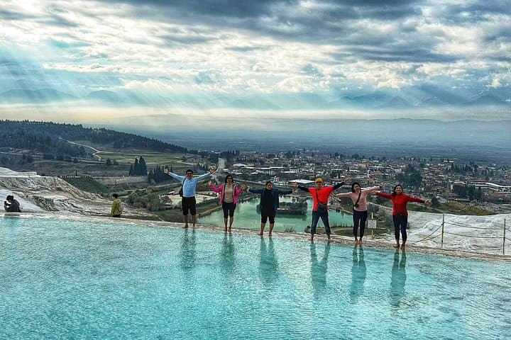 Antalya to Pamukkale Day Trip: Cotton Castle, Hierapolis & Thermal Pools photo 3
