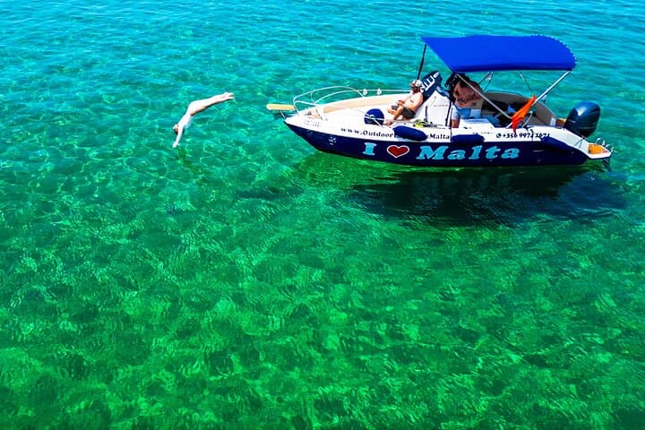Charter the Blue: Private Boat to Comino’s Blue & Crystal Lagoons photo 6