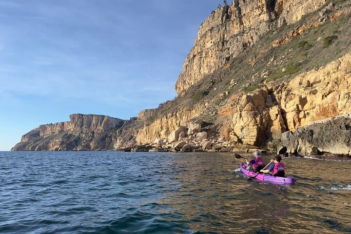 Kayaking Sea Caves and Snorkeling Tour in Moraira