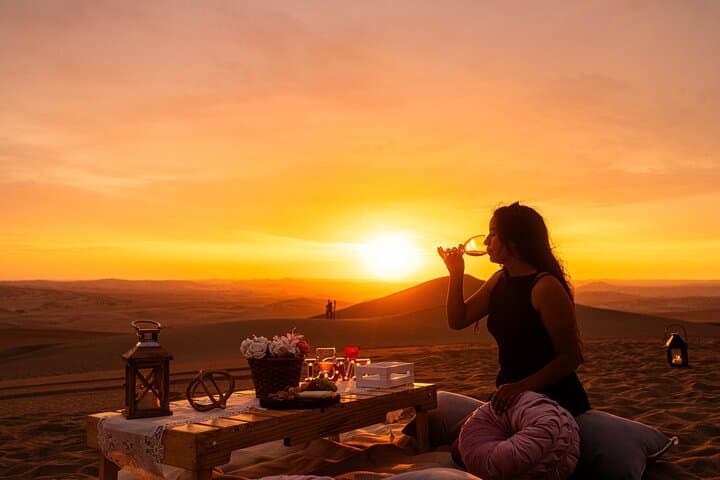 Sunset Picnic & Dune Buggy Adventure in Huacachina, Peru