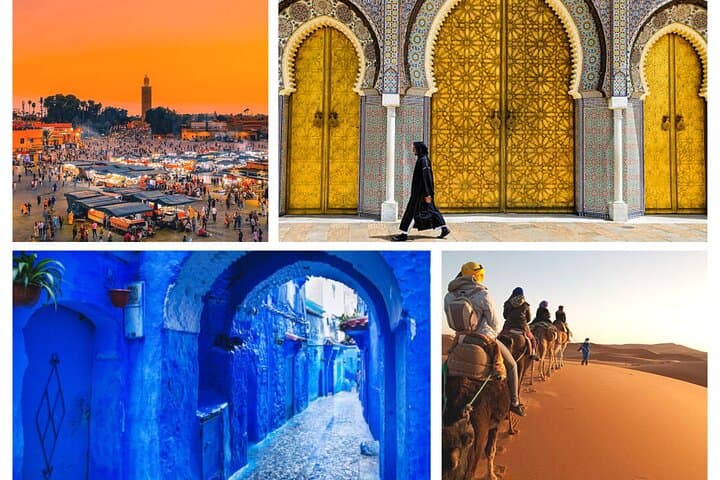 11-Day Authentic Morocco Tour — Sahara Camels, Fes Medina & Marrakech Markets