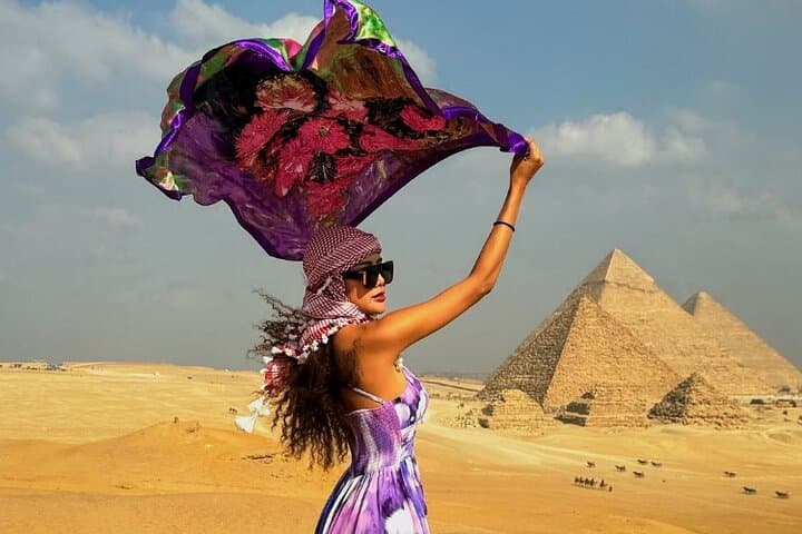 Giza Pyramids & Sphinx: Camel Ride, ATV Quad and Nile Dinner Cruise photo 4