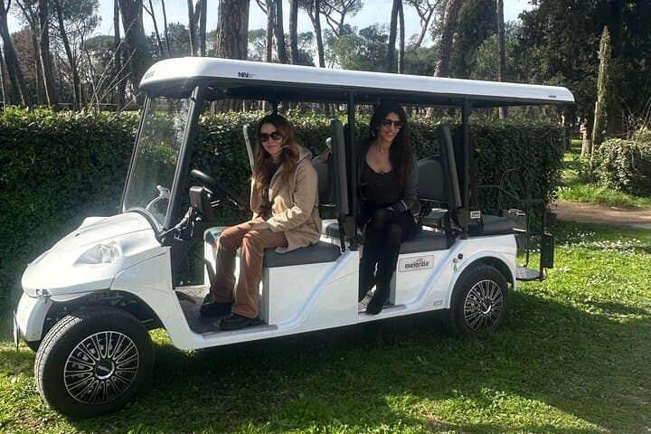 Villa Borghese Golf Cart Tour: Private Hotel Pickup & Flexible Timetable