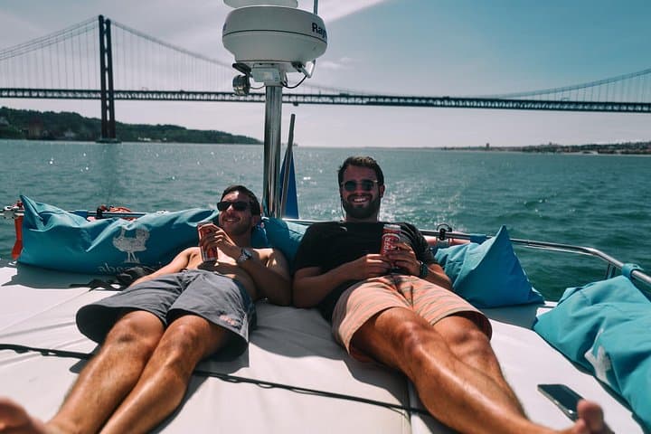 Private 3-Hour Catamaran Cruise from Belém — Swim, Sights & Sunset on the Tagus photo 4