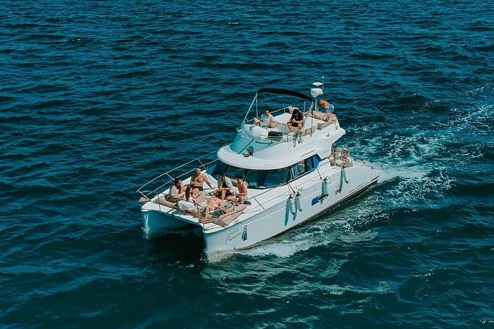 Private 3-Hour Catamaran Cruise from Belém — Swim, Sights & Sunset on the Tagus photo 1