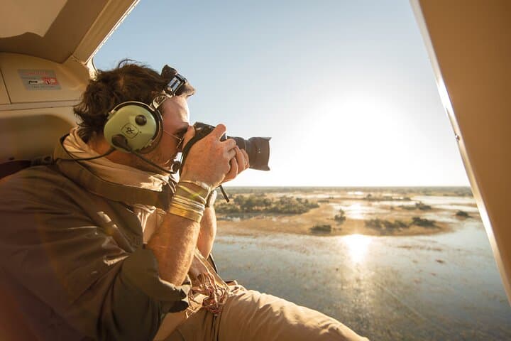 Okavango Delta Helicopter Tour with Champagne Stop — 45-Min Scenic Flight from Maun photo 4