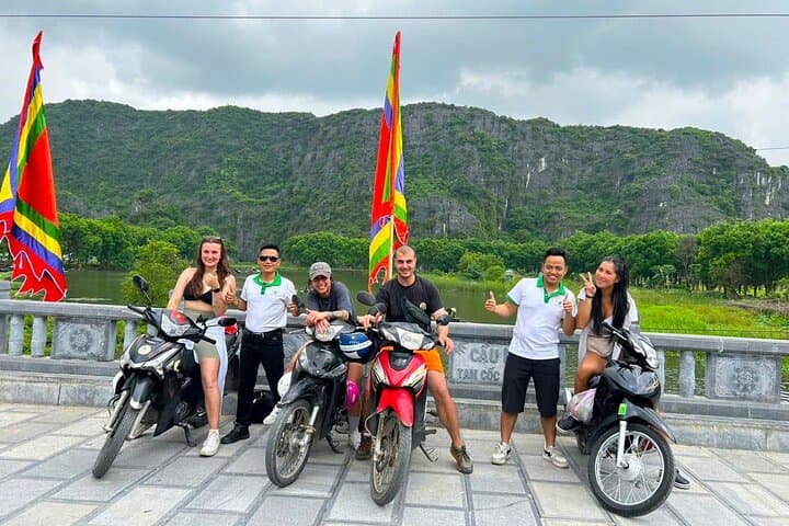 From Hanoi to Ninh Binh: Scenic Motorbike Tour Through Rice Fields & Cave Temples photo 1