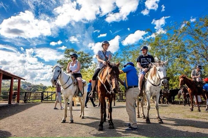 Damajagua Waterfalls: Hike, Zipline & Horseback Tour from Puerto Plata photo 1