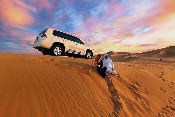 Private Lahbab Red Dunes Safari: Sandboarding, Dune Bashing & Premium Desert Camp photo 4