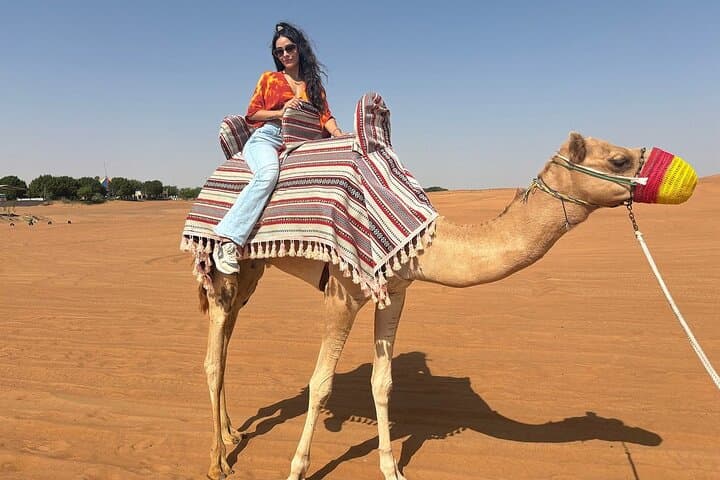 Private Evening Desert Safari & BBQ Dinner from Ras Al Khaimah — Dune Bashing, Camel Ride & Bedouin Camp photo 5