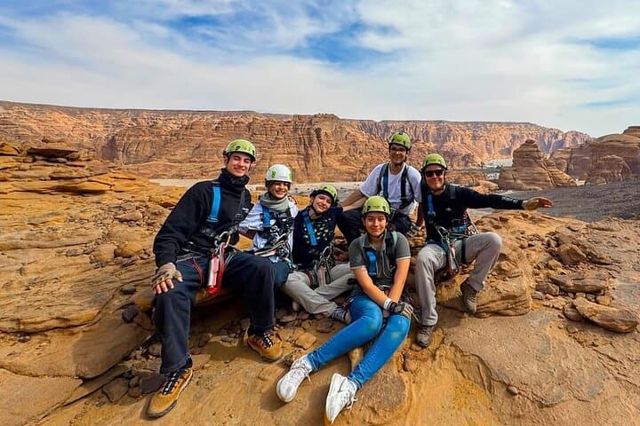 AlUla Rock Climbing: Scale Sandstone Cliffs Over Ancient Hegra photo 4