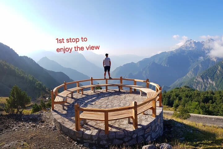 Theth Guided Tour from Shkoder: Blue Eye, Grunasi Waterfall & Alpine Vistas
