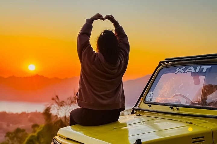 Mount Batur Sunrise Jeep Tour: Private Sunrise Ride & Black Lava Exploration photo 4