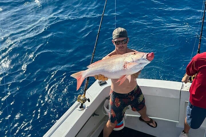 Six-Hour Deep Sea Fishing Charter in Key West on a 45-ft Hatteras photo 6