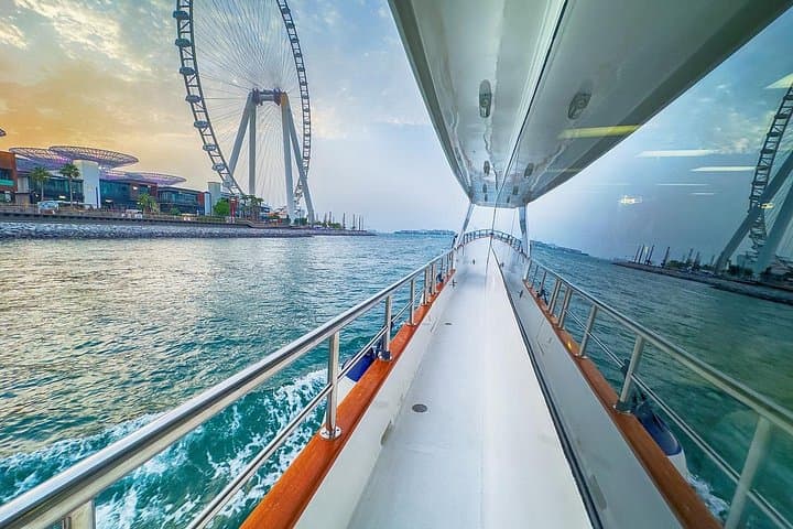Dubai 70ft Shared Luxury Yacht Cruise to Palm Jumeirah & Burj Al Arab photo 3