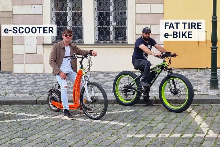 Prague Panoramic e-Scooter & eBike Guided Tour — Best Views and Historic Sights photo 2