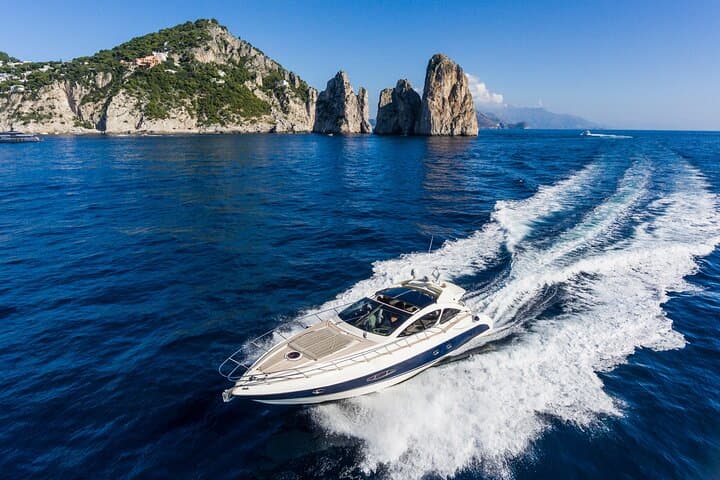 Private Capri Full-Day Yacht Tour on an Azimut Atlantis 55ft