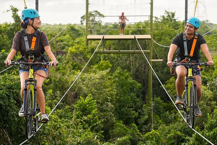 Cancun Extreme Zipline Canopy Tour — Puerto Morelos Jungle Ziplines, Cenote Swim & ATV Adventures photo 2