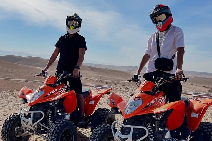Half-Day Quad Biking in Agafay Desert from Marrakech