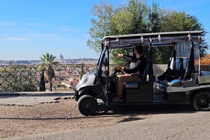 Rome Private Golf Cart Tour with VR: 3-Hour Ancient City Highlights photo 3
