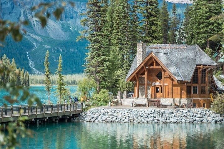Emerald Lake Escape: Banff & Yoho Waterfalls, Canoes & Canyon Views photo 2