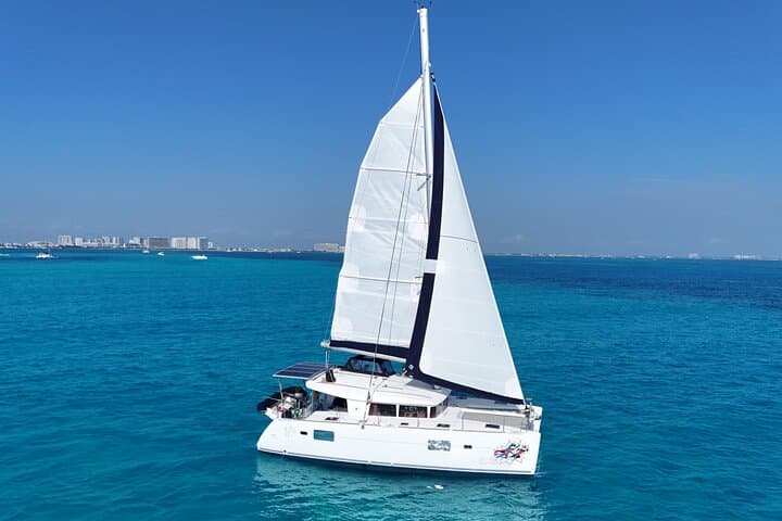 Private Catamaran to Isla Mujeres — Full-Day Charter from Cancún