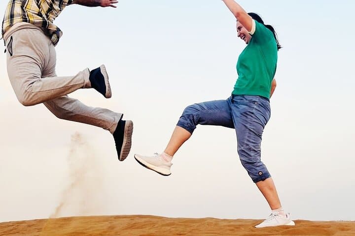 Dubai Desert Safari with BBQ Dinner — Lahbab Red Dunes Dune Bashing & Camp Experience