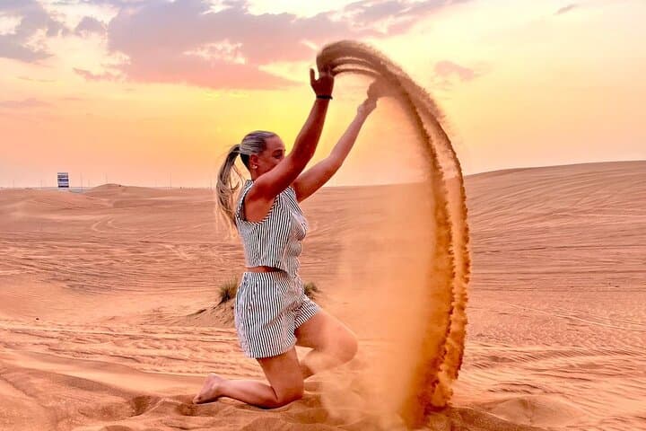 Dubai Desert Safari with BBQ Dinner — Lahbab Red Dunes Dune Bashing & Camp Experience photo 5