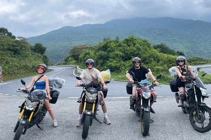 Explore Vietnam's Hai Van Pass on a Day Trip Motorcycle Adventure
