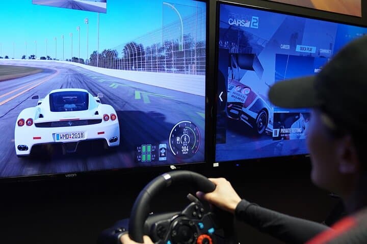 Private Racecar Driving Simulator in Thrillzone Queenstown — High‑Speed Simulator Experience