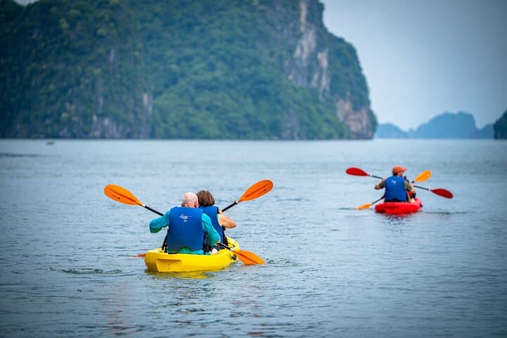 2-Day Halong & Bai Tu Long Bay Cruise: Kayak Caves & Sunset Seafood Escape from Hanoi photo 4