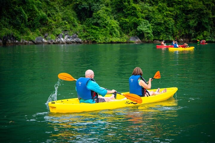2-Day Halong & Bai Tu Long Bay Cruise: Kayak Caves & Sunset Seafood Escape from Hanoi photo 5