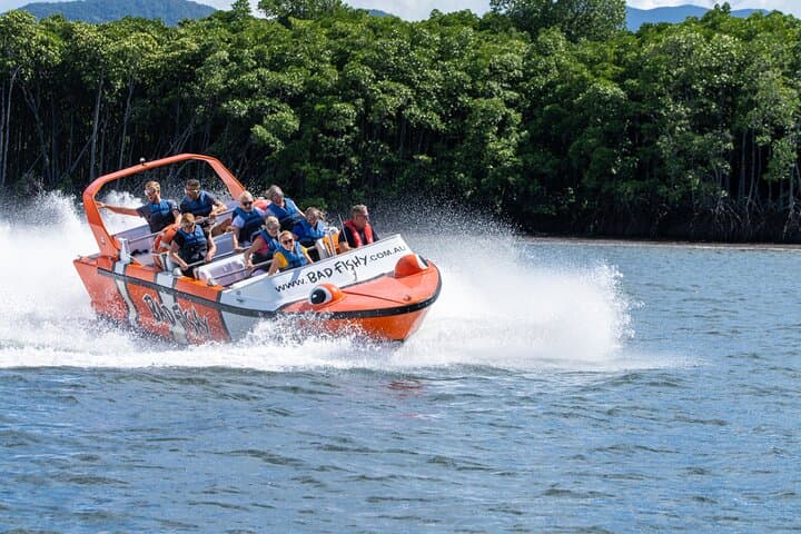Cairns Jet Boat Ride: High-Speed Trinity Inlet Adventure