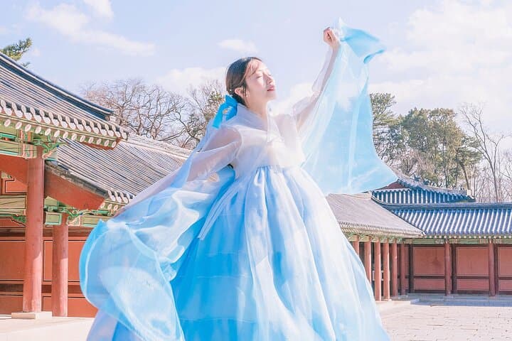 Hanbok Rental at Changdeokgung — Hanboknam Traditional Costume Experience in Seoul