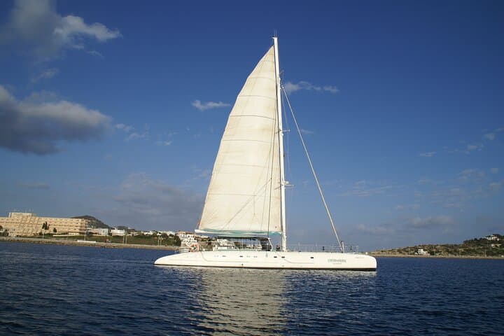 Catamaran from Ibiza to Playa de Illetas — Half-Day Formentera Swim & Buffet