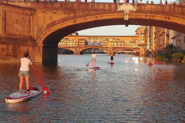 Stand-Up Paddle on the Arno: Glide Under Florence's Iconic Bridges photo 6