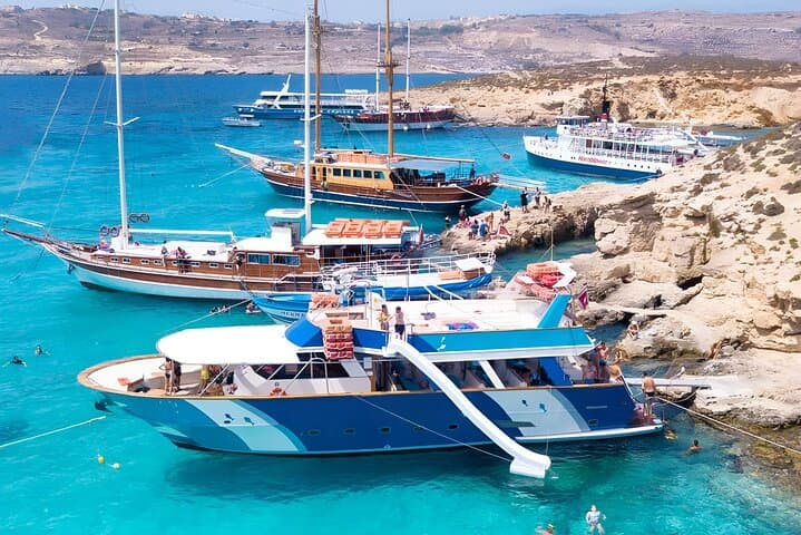 Round Comino and Gozo Cruise from Mellieha — Blue Lagoon & Crystal Lagoon Day Trip photo 4