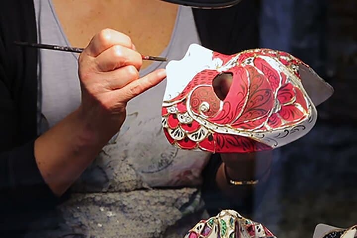 Venice Private Carnival Mask Making Workshop with Local Artisan photo 6